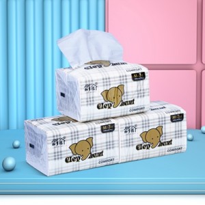 The difference between the three types of facial tissues, napkins, and hand towels
